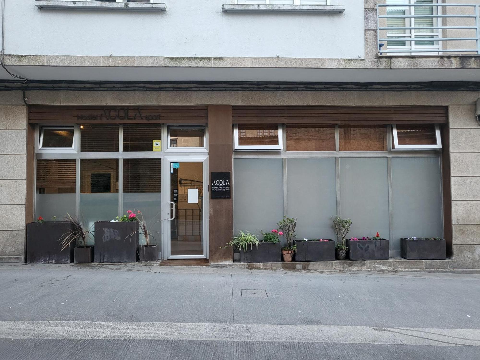 Acola Sport Hostel Comarca de Comarca de Pontevedra Buitenkant foto